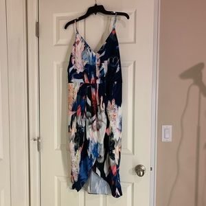 Chelsea 28 Print Faux Wrap Dress